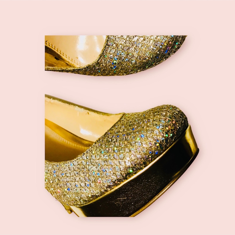 Enzo Angiolini Rhinestone Stilettos Size 7 - Picture 14 of 16